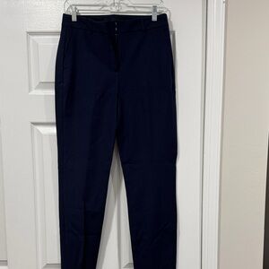 White House Black Market Elle Slim Ankle; color officer blue 
Size 4 Long